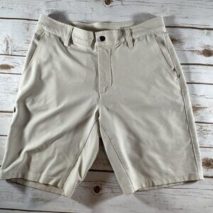 BYLT Kinetic Shorts Mens Small Cream Color